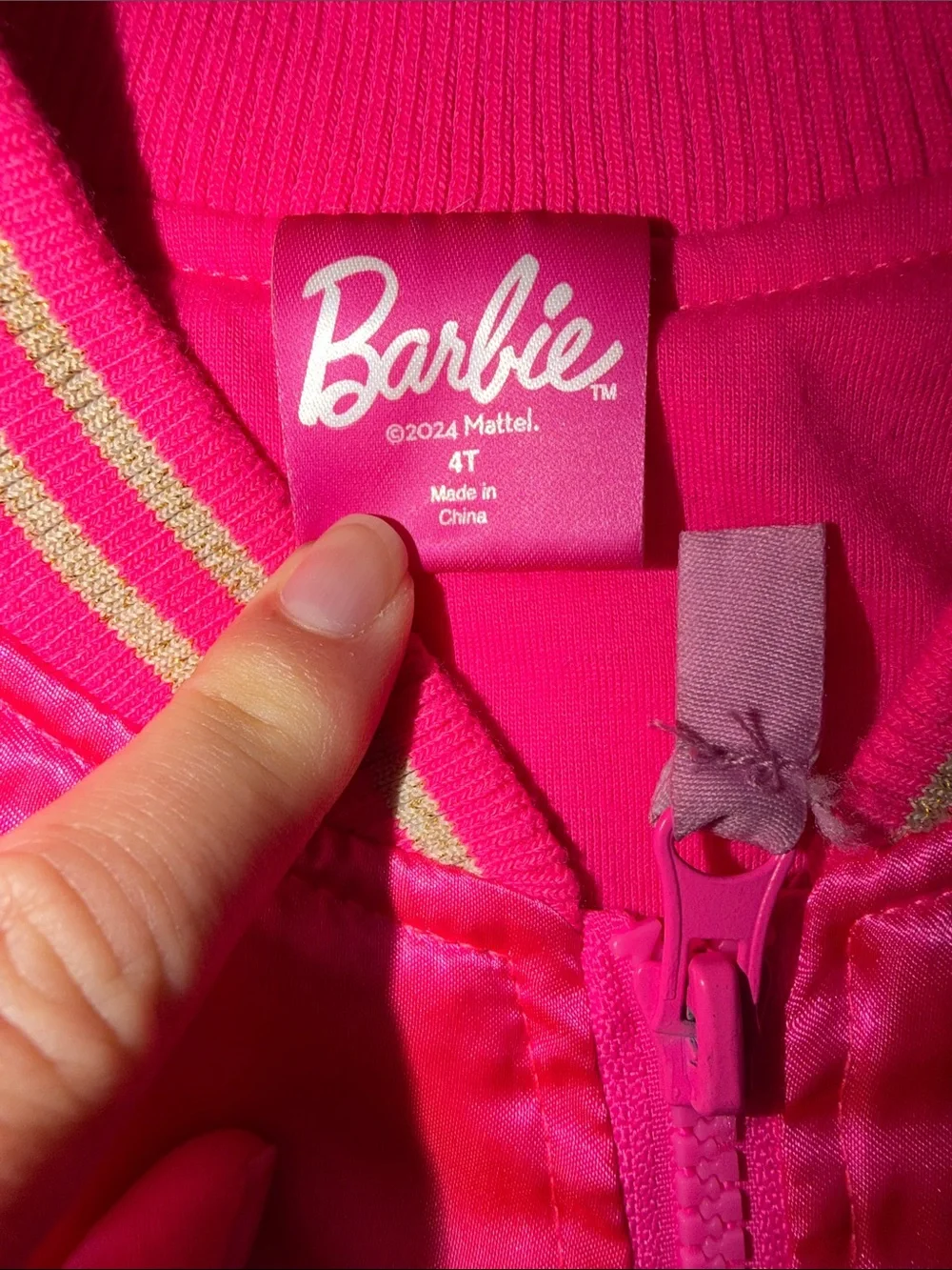 Barbie vibrant satin